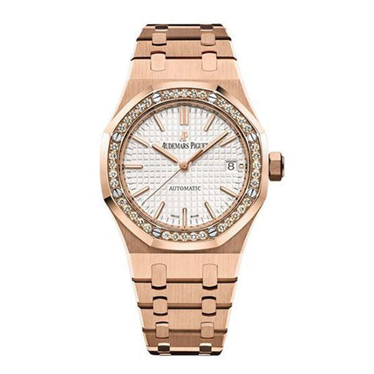 Audemars Piguet | Royal Oak White Index Dial - Free & Fast UAE Shipping