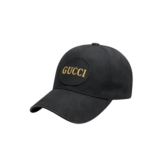 Gucci Cap | Canvas Logo Black