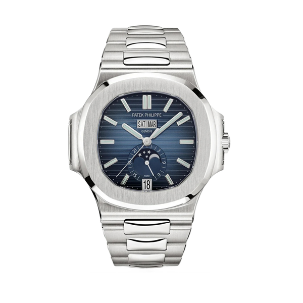 Patek Philippe | Nautilus Annual Calendar, Blue Dial