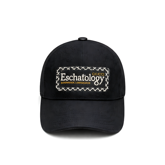Gucci Cap | Eschatology Logo Cap Patch Black