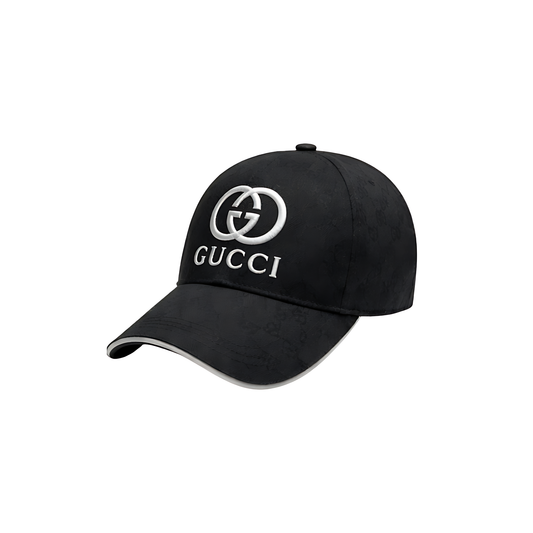 Gucci Cap | GG Canvas Logo Black