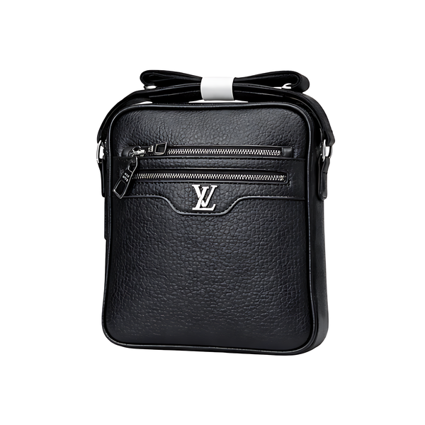 Louis Vuitton Bag | Black Leather Lv